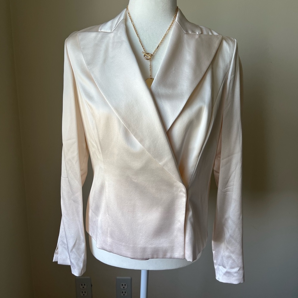 Silk blazer